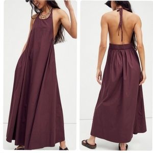 Free People Beachside Tide Maxi Dress Size Small